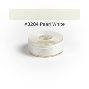Grace Finesse Prewound Bobbins Pearl White main Product Image