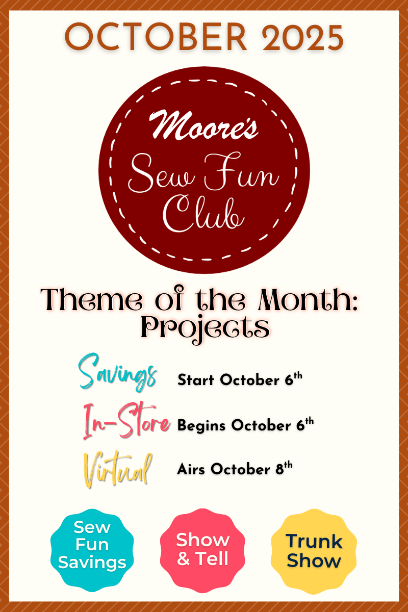 Sew Fun Club October 2025 home page banner for mobile