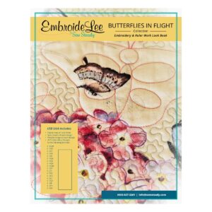 Sew Steady embroidelee Butterflies In Flight main Product Image