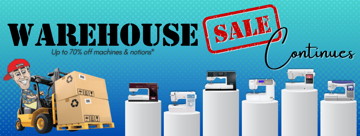 Banner image for warehouse sale landing page