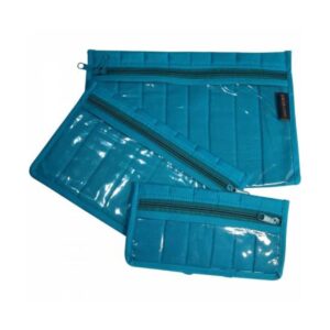 Yazzii craft Notions Pouch Set 3 Pieces Aqua main Product Image