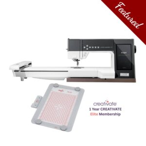 Pfaff creative Express 750 sewing and embroidery machine with featured bundle