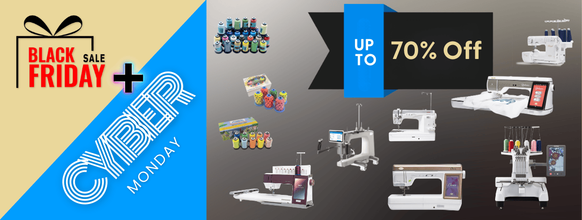 Cyber Monday plus Black Friday 2025 landing page banner