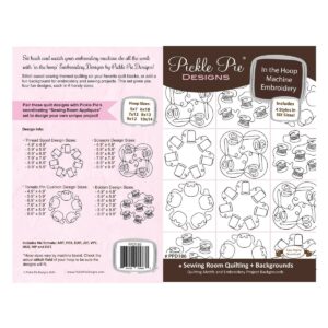 Pickle Pie Designs in The Hoop Machine Embroidery main Product Image