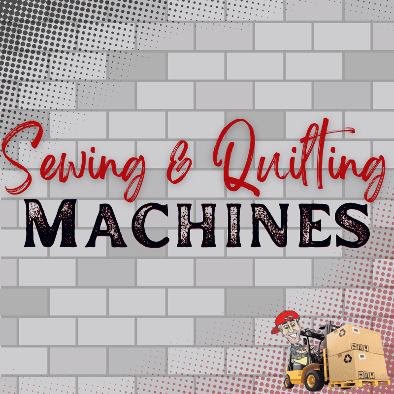 Year End Sale Category Card for sewing and quilting machines