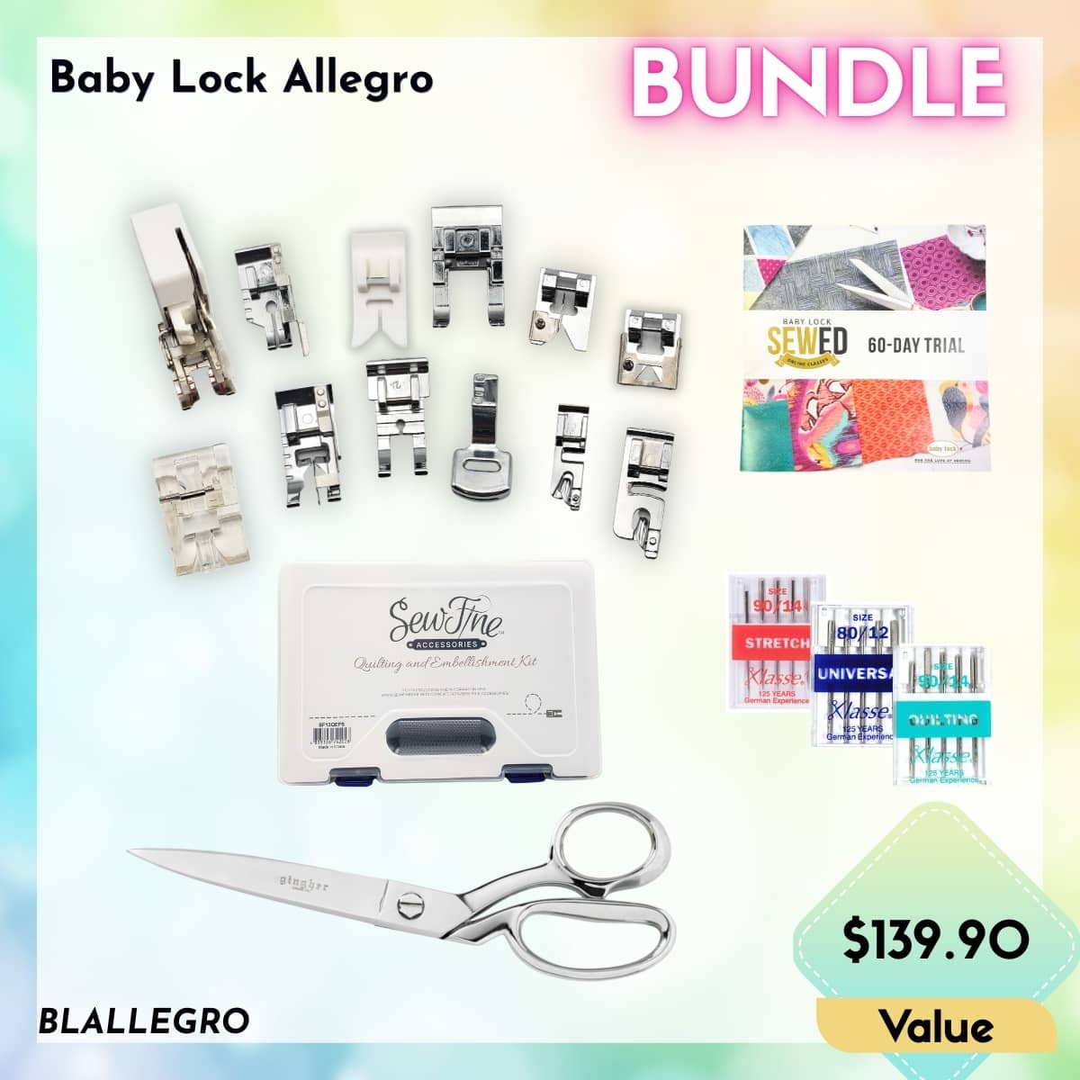 Baby Lock Allegro Quilting and Sewing Machine - Moore's Sewing