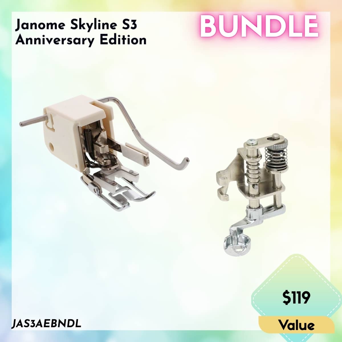 Janome Skyline S3 Anniversary Edition - Moore's Sewing