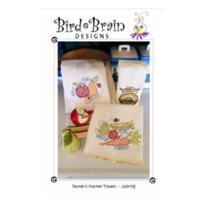 Bird Brain Designs Farmers Market Tea Towels main Product Image