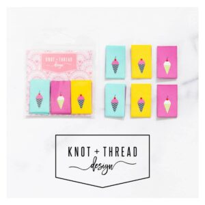 Knot and Thread ice Cream Labels 3-4 inch-4Inch_mainProductImage