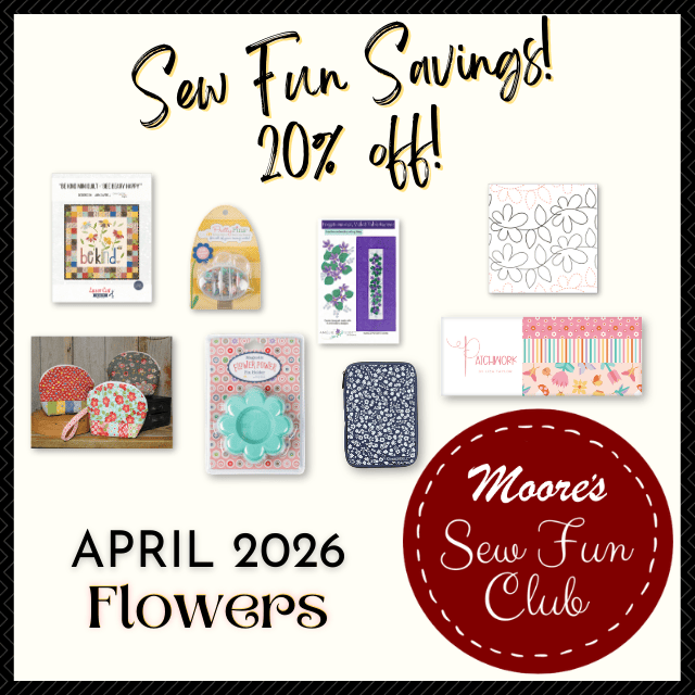 Sew Fun Club April 2026 category card