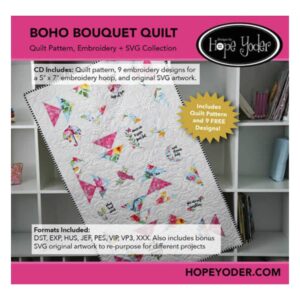 Hope Yoder BOHO Bouquet Quilt main Product Image