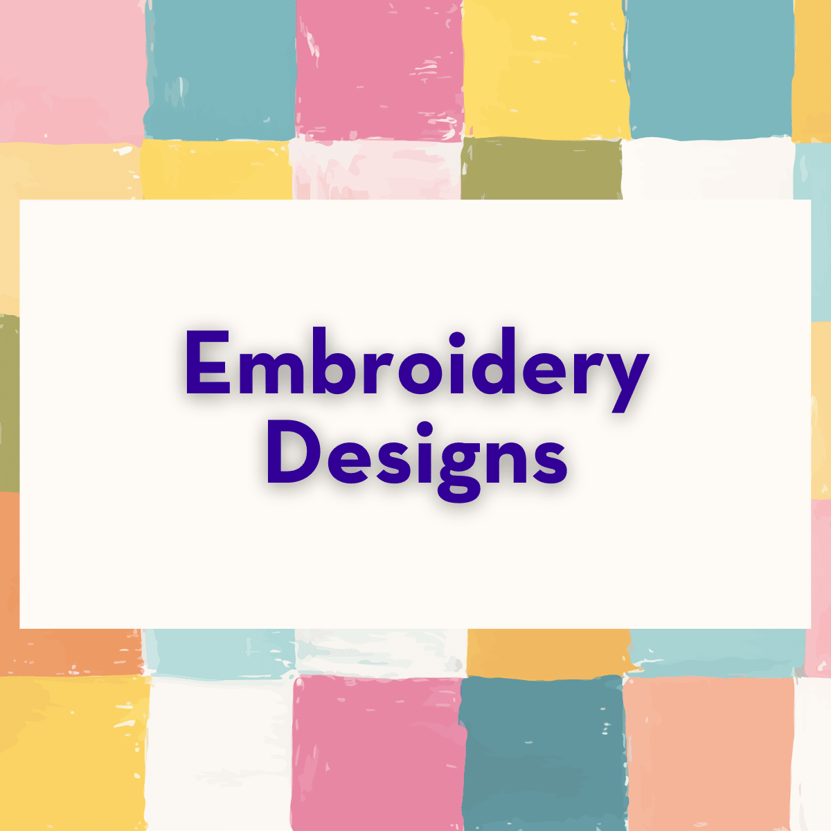 Category for Embroidery Designs