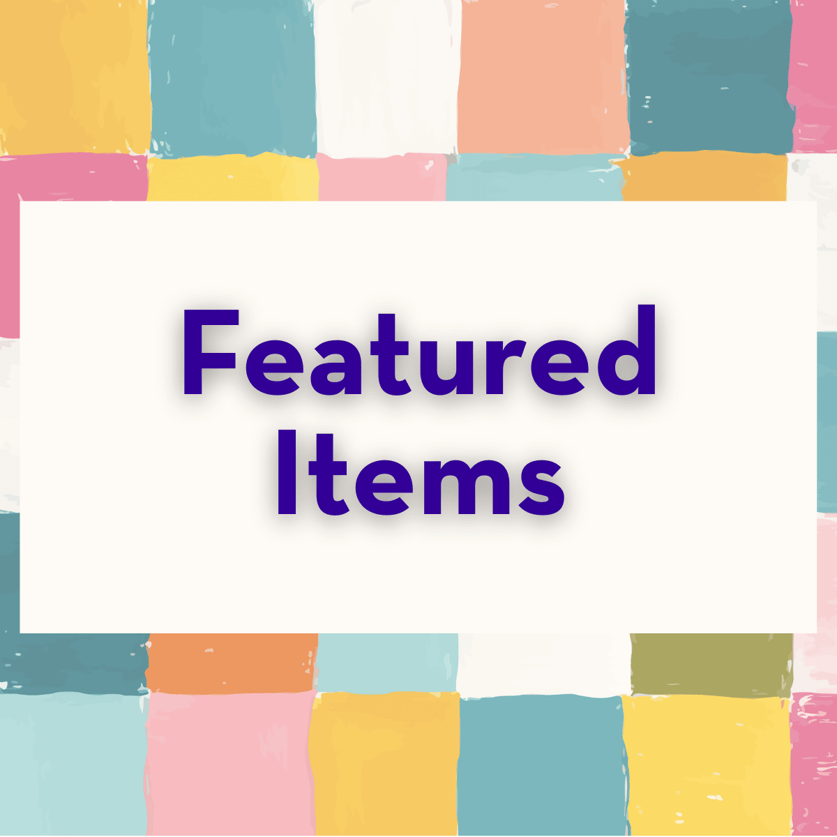 Quilting Month Sale Category Card for Featured Items