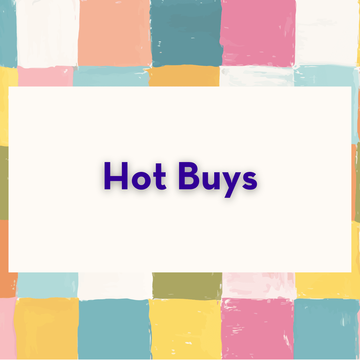 Quilting Month Sale Category Card for Hot Buys