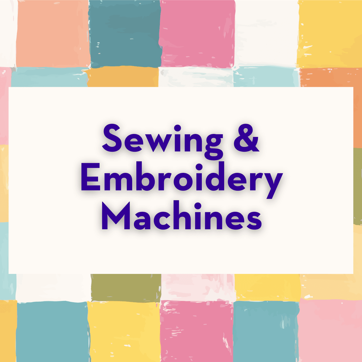 Quilting Month Sale Category Card for Sewing and Embroidery Machines