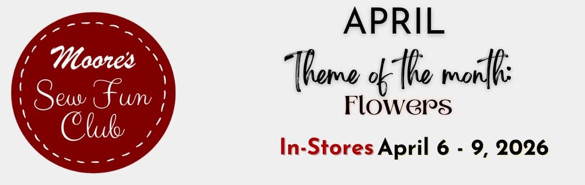 Sew Fun Club April 2026 landing page banner