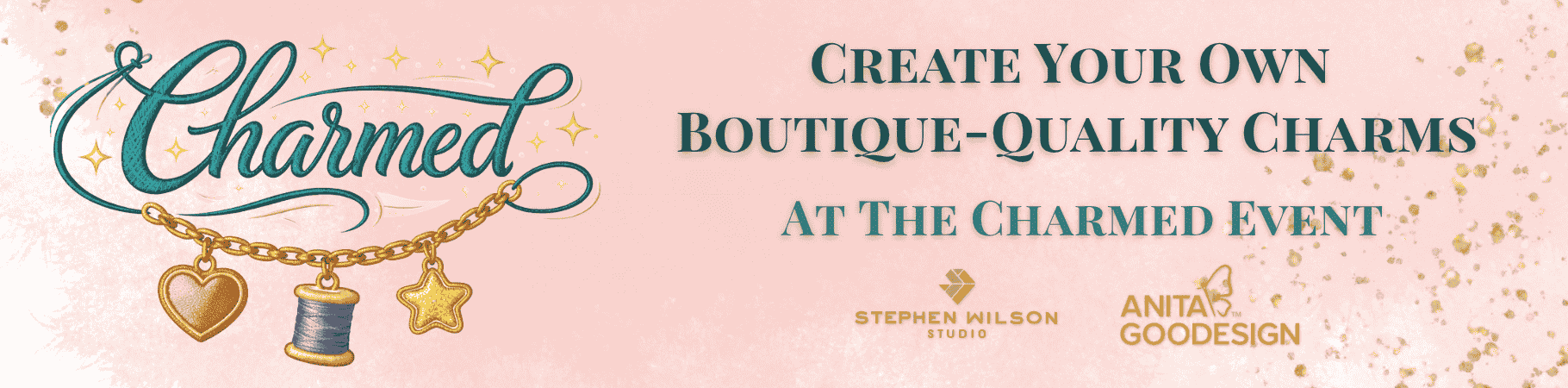 The Charmed Event Landing Page banner