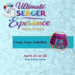 Ultimate Serger Experience Event sign up page card