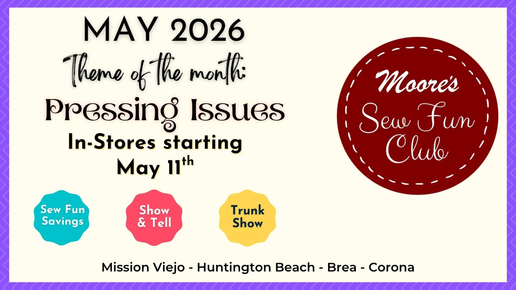 SFC May 2026 info Card